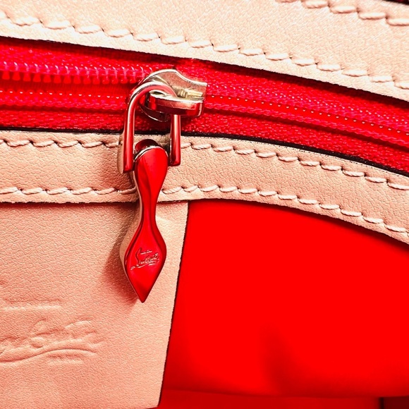 Christian Louboutin Authentic Paloma Medium Tote - Leche Biege - Picture 12 of 16